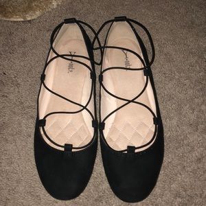 (Almost) NWOT Black Shoes